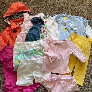 24 month/2T Toddler girls summer clothing bundle